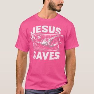 Camiseta Vintage Jesus salva goleiro