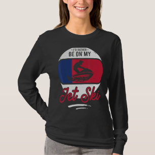 Camiseta Vintage Jet Skiing Watersport Prende-se a Espancar