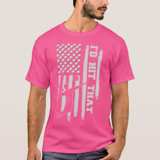Camiseta Vintage, Jogador De Voleibol Da Bandeira Dos Eua,