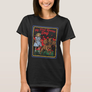 Camiseta Vintage Jogo Infantil Horror Humor Escuro Meu Prim