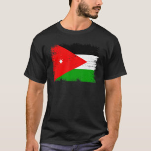 Camiseta Vintage Jordan Flag Jordania Day