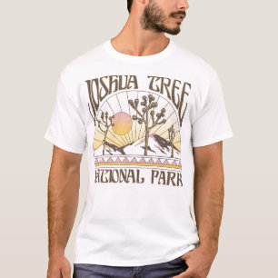 Camiseta Vintage Joshua Tree National Park Retro Outdoor Ca