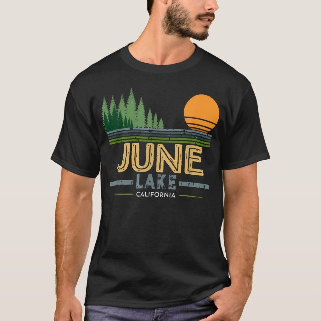 Camiseta Vintage June Lake (Frente)