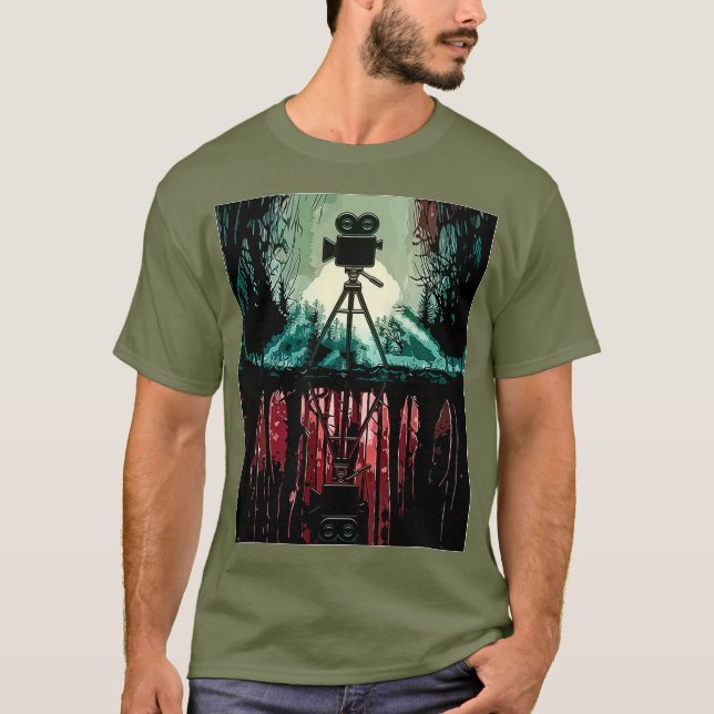 Camiseta Vintage Jungle Aestic Film Maker (Frente)
