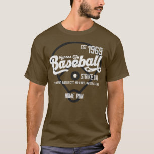 Camiseta Vintage Kansas City Baseball Est 1969