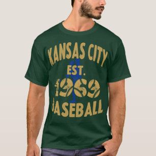Camiseta Vintage Kansas City Baseball Est 1969 - Ponto de B