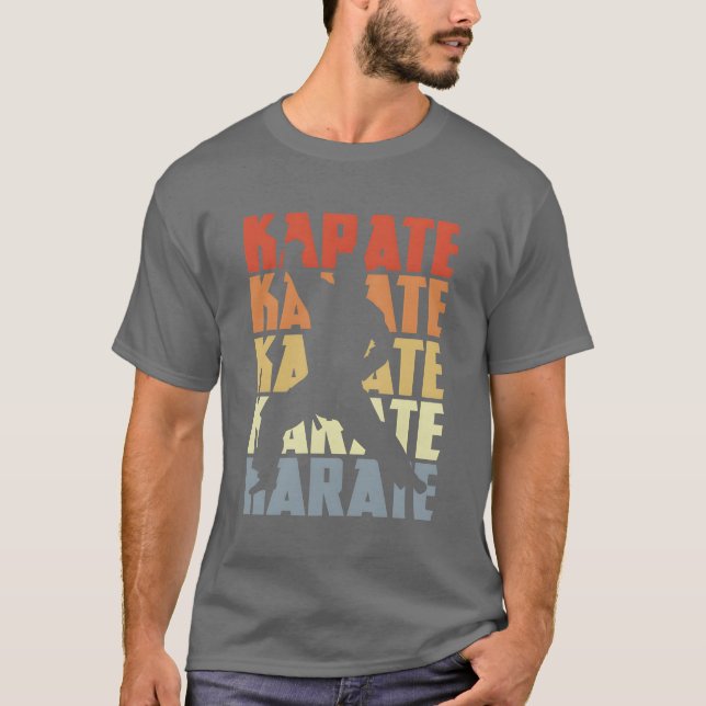 Camiseta Vintage Karate gift (Frente)