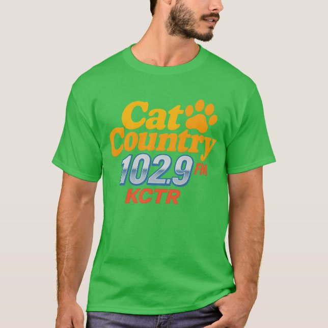 Camiseta Vintage KCTR-FM 102.9 - Billings (Frente)