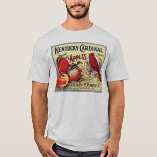 Camiseta Vintage Kentucky Cardinal Apple, Henry P Barret, 