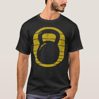 Camiseta Vintage Kettlebell Malhação Engraçado Gifm Workout
