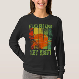 Camiseta Vintage Key West Florida Island Beach Vacation
