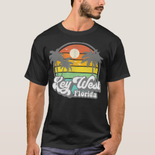 Camiseta Vintage Key West Florida Keys Retro 70's Beach Vac