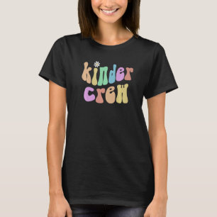 Camiseta Vintage Kinder Crew Professora Púrpura Jardim de I