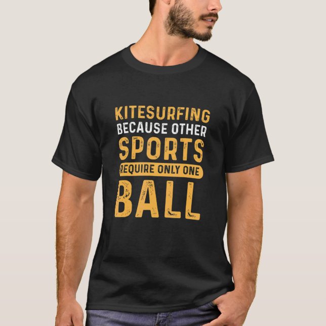 Camiseta Vintage Kitesurfing and Kiteboarding (Frente)