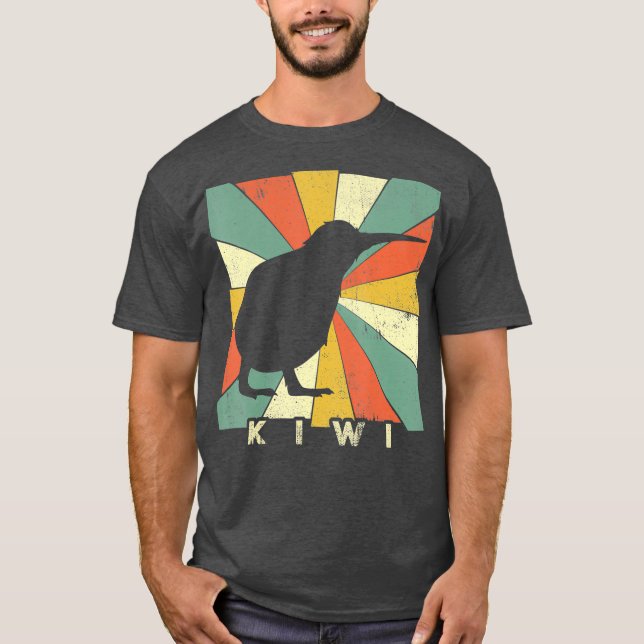 Camiseta Vintage Kiwi Bird Style (Frente)