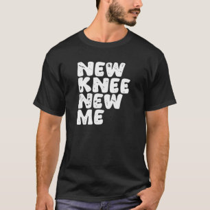 Camiseta Vintage Knee Cirurgia Novo Joelho Me Engraçado Mul