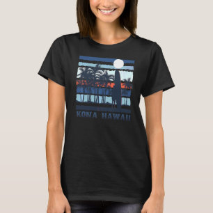 Camiseta Vintage Kona Hawaii Havaii Surfer do Surf dos anos