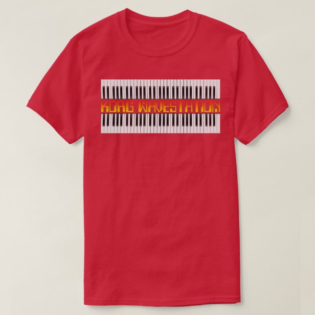 Camiseta Vintage Korg Synth (Frente do Design)