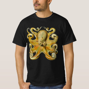 Camiseta Vintage Kraken, polvo gigante por Ernst Haeckel