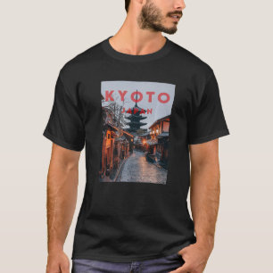 Camiseta Vintage Kyoto Japão — velha estética da rua