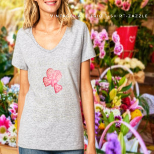 Camiseta Vintage Lace Trio