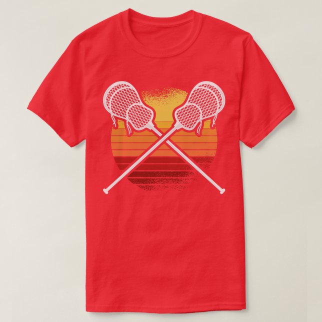 Camiseta Vintage Lacrosse (Frente do Design)