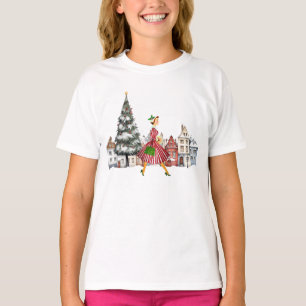 Camiseta Vintage Lady 1950 Natal