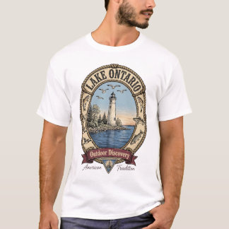 Camiseta Vintage Lago Ontário Nova York