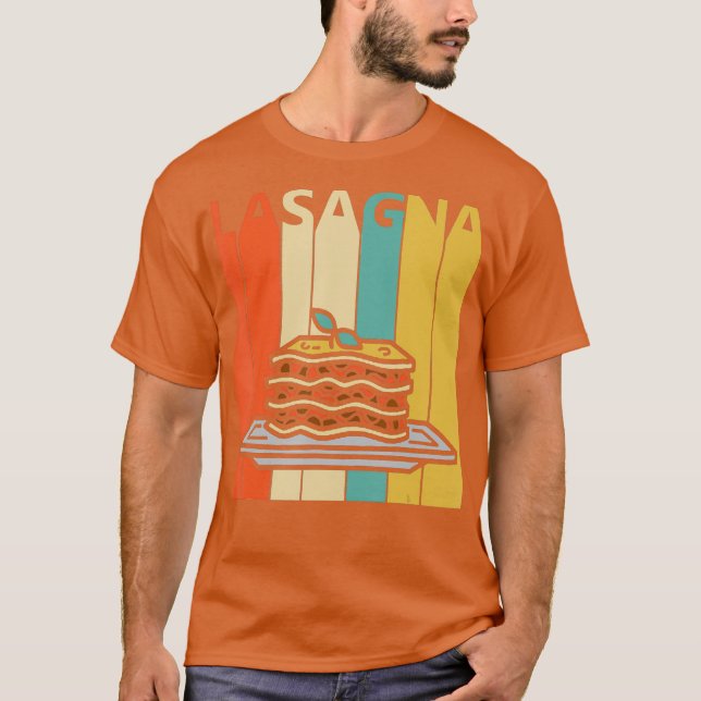Camiseta Vintage Lasagna (Frente)
