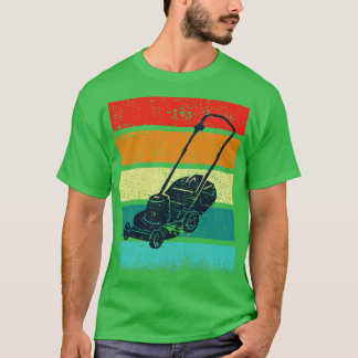 Camiseta Vintage Lawn Mower