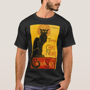 Camiseta Vintage Le Chat Noir