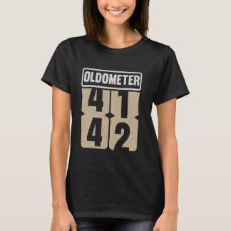Camiseta Vintage Legend 42 Years Old Oldometer 41-42 Men Wo