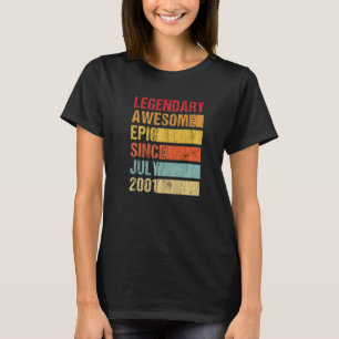 Camiseta Vintage Legendary Awmanutenção Epic Desde Julho De