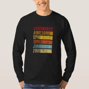 Camiseta Vintage Legendary Awmanutenção Epic Desde Junho De