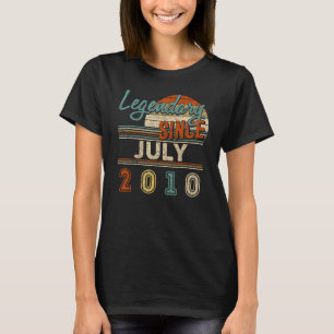 Camiseta Vintage Legendary Desde Julho De 2010