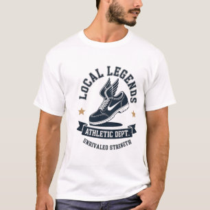 Camiseta Vintage "LENDÁRIOS LOCAIS" Dept. Atlético Sapato A