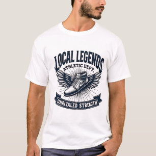 Camiseta Vintage "LENDÁRIOS LOCAIS" Dept. Atlético Sapato A
