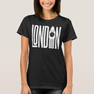 Camiseta Vintage London City clock tower London United King