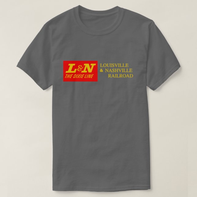 Camiseta Vintage Louisville e Nashville Railroad 1 (Frente do Design)