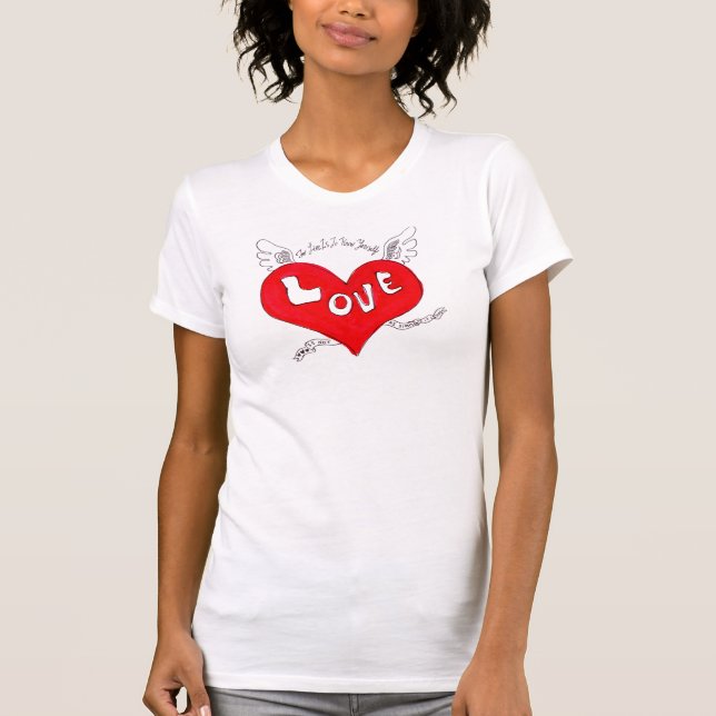 Camiseta Vintage Love (Frente)