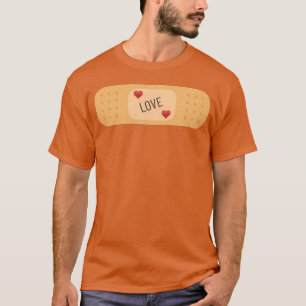 Camiseta vintage Love bandaid