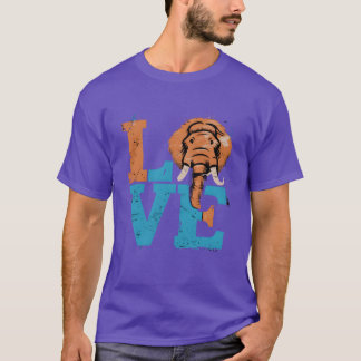 Camiseta Vintage Love Mammoth for a Mammoth lover friends