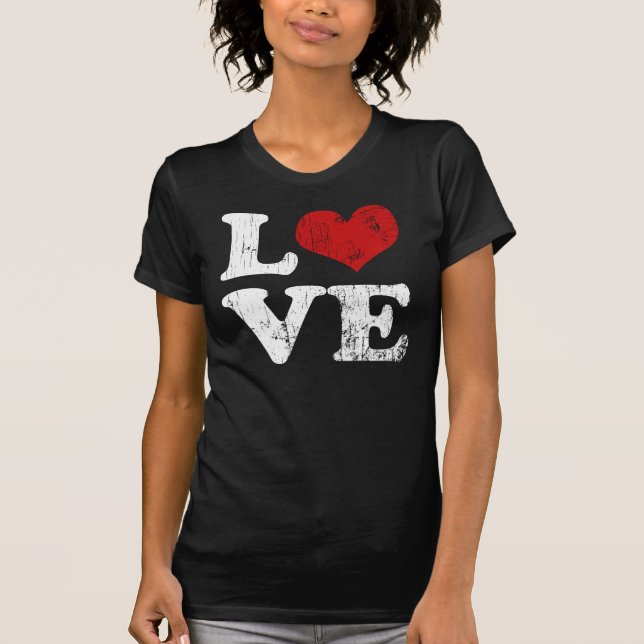 Camiseta Vintage Love T-Shirt (Frente)
