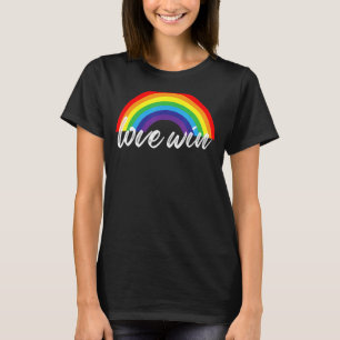 Camiseta Vintage Love Win Rainbow Gay Lgbtq Pride