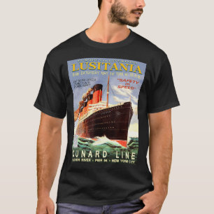 Camiseta Vintage Lusitania