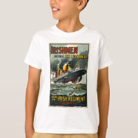 Vintage Lusitania Poster (Recrutamento Irlandês)