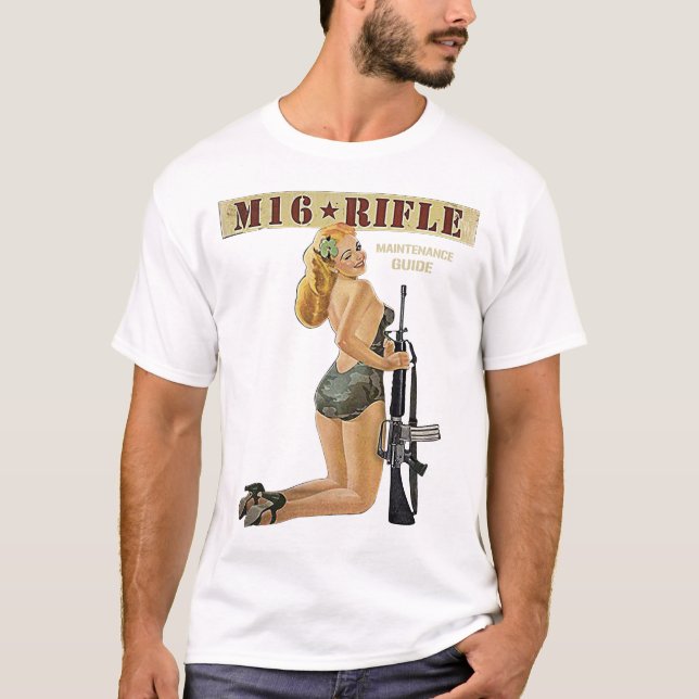 Camiseta Vintage M16 (Frente)