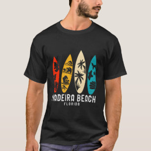 Camiseta Vintage Madeira Beach Florida Beach Surfing Surfbo