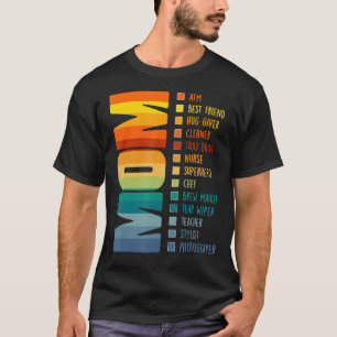 Camiseta Vintage Mãe Atm Melhor Professora Enfermeira Mo