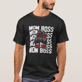 Camiseta Vintage Mãe Chefe Chefe Chefe Esposa Ordenada Mari